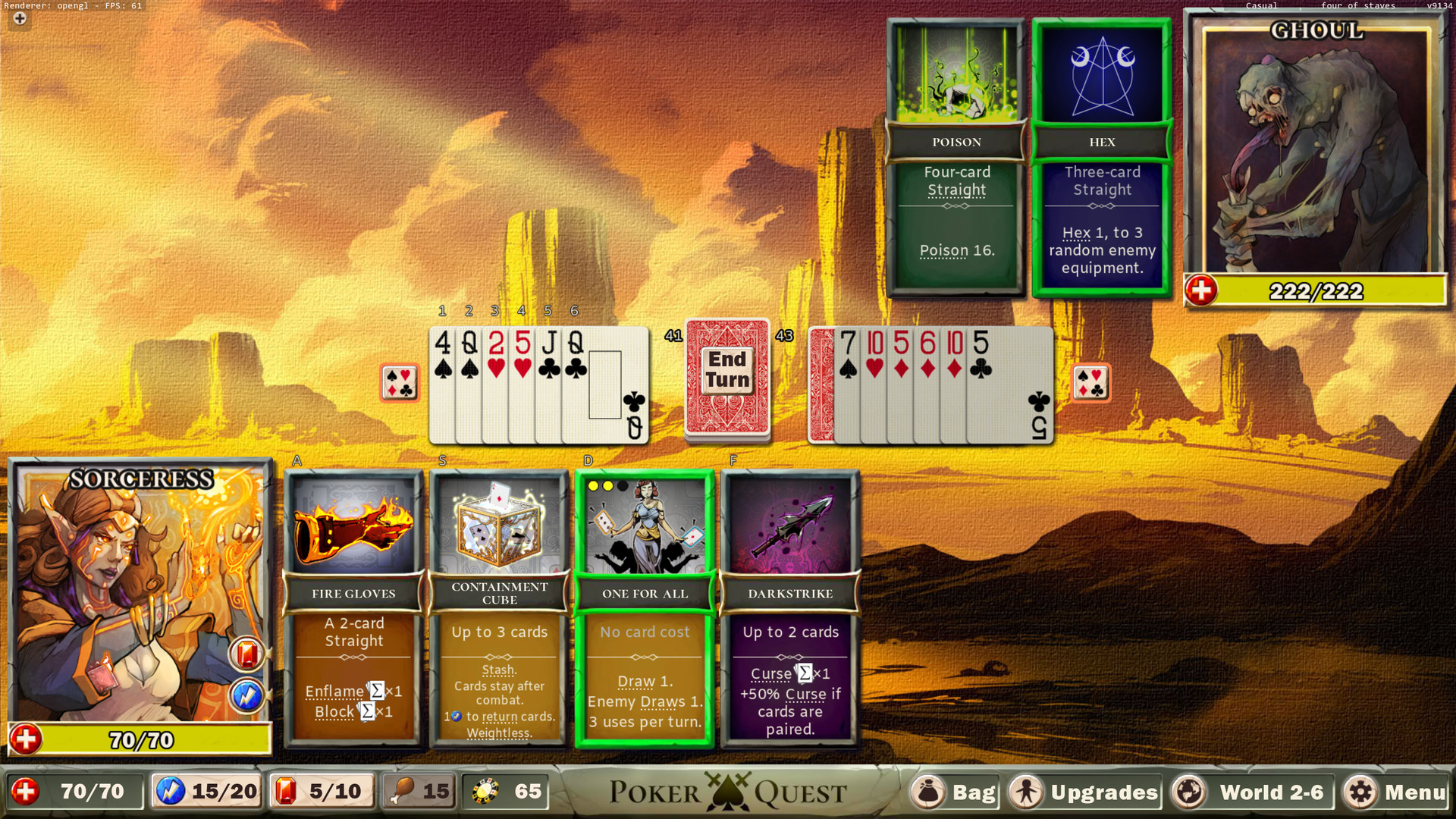 Скриншот из игры Poker Quest - 7