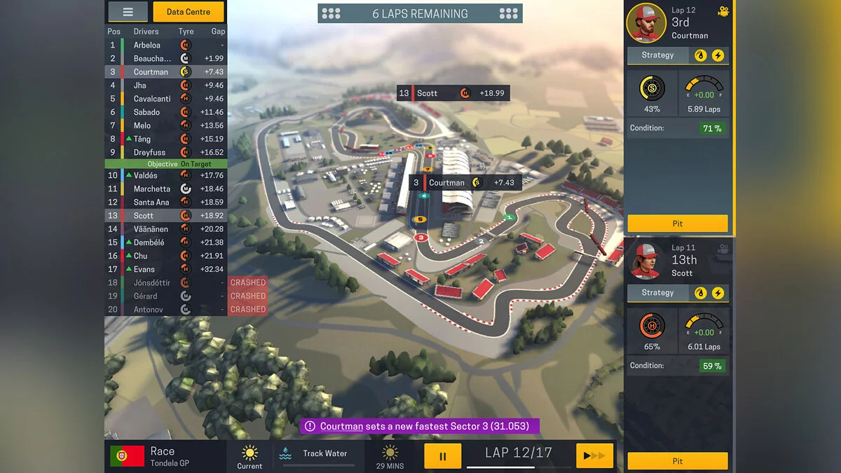 Скриншот из игры Motorsport Manager Mobile 2 - 23