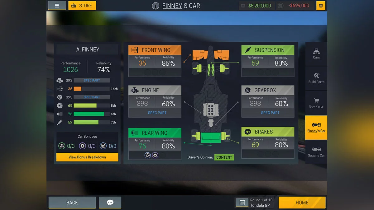 Скриншот из игры Motorsport Manager Mobile 2 - 18