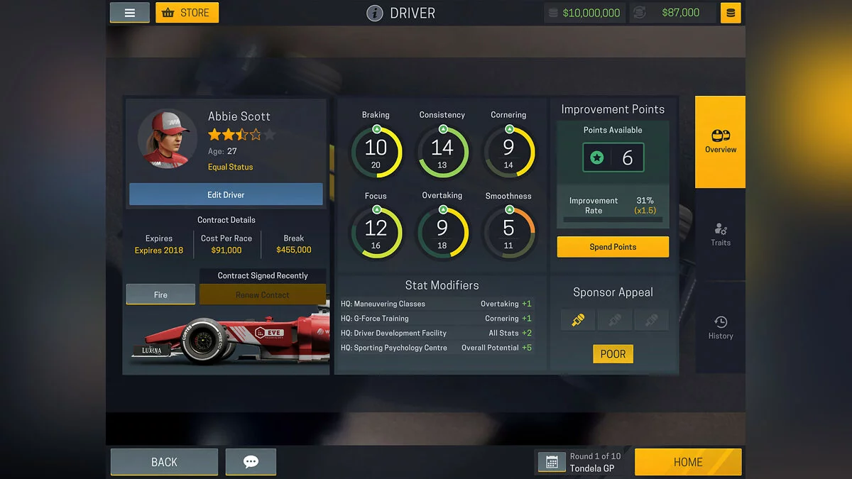 Скриншот из игры Motorsport Manager Mobile 2 - 5