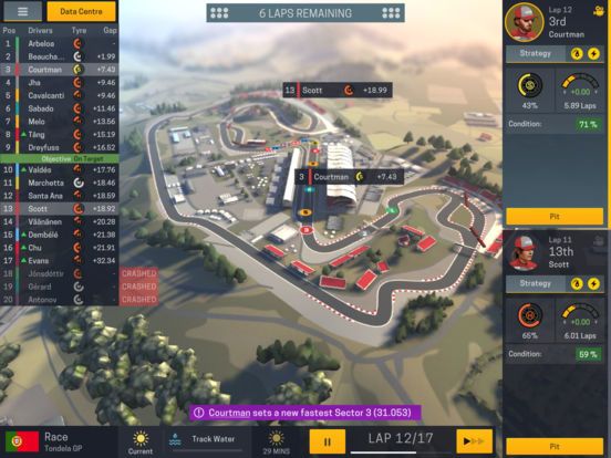 Скриншот из игры Motorsport Manager Mobile 2 - 31