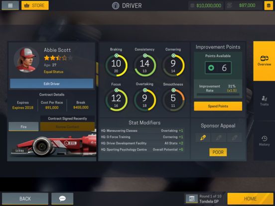 Скриншот из игры Motorsport Manager Mobile 2 - 42