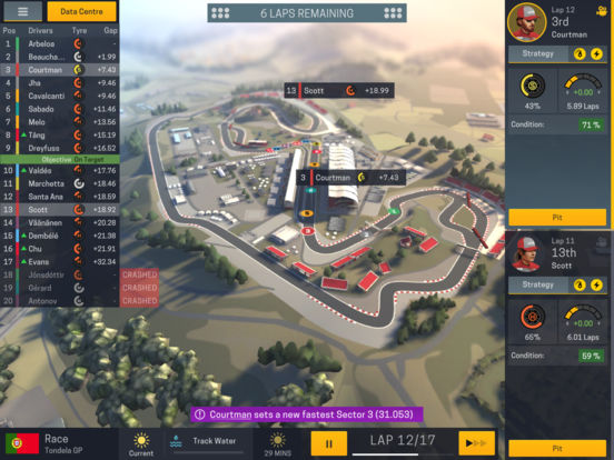Скриншот из игры Motorsport Manager Mobile 2 - 32