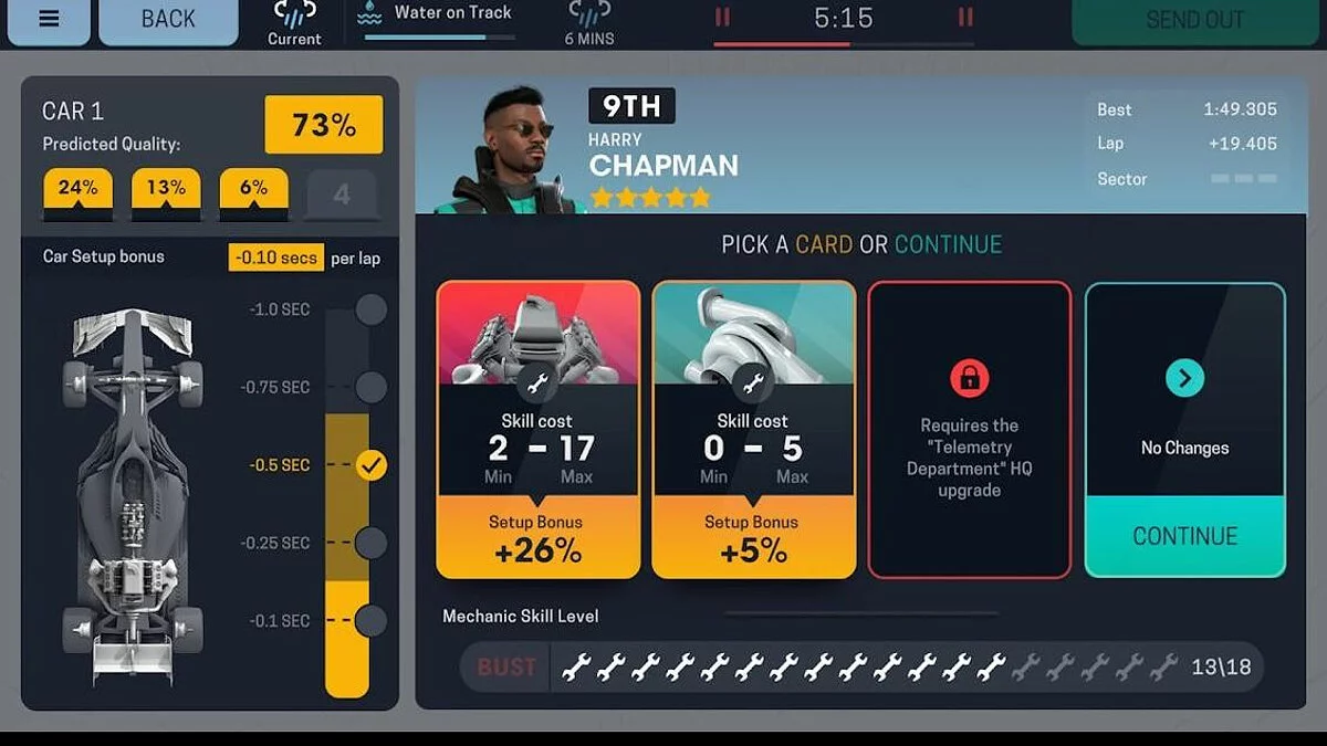 Скриншот из игры Motorsport Manager Mobile 3 - 12