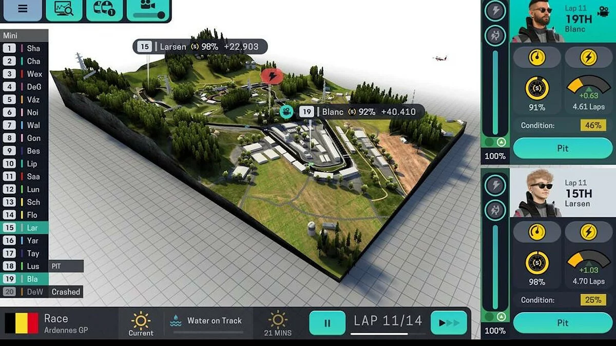 Скриншот из игры Motorsport Manager Mobile 3 - 8