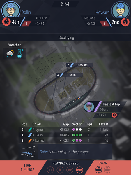Скриншот из игры Motorsport Manager - 25