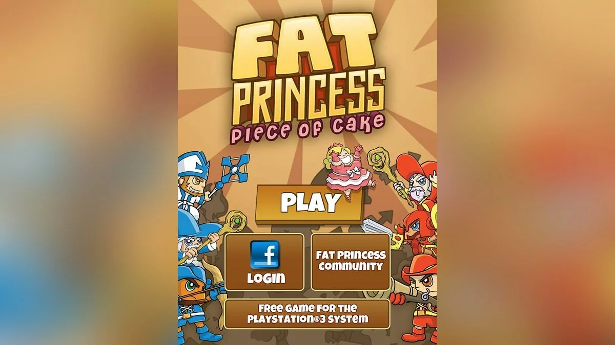 Скриншот из игры Fat Princess: Piece of Cake - 2