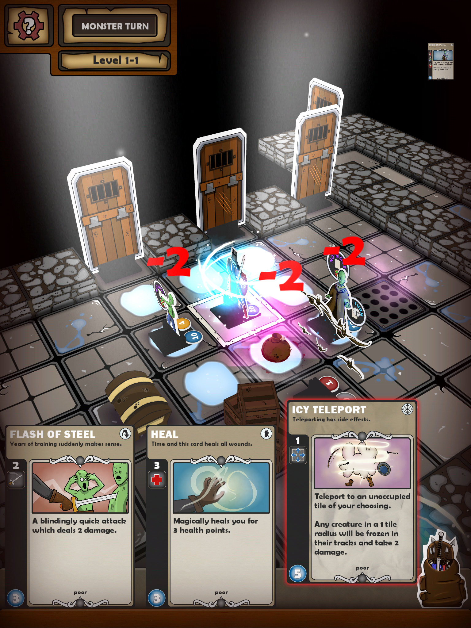 Скриншот из игры Card Dungeon - 5