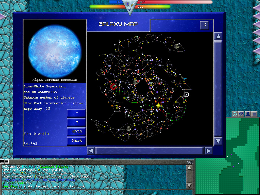 Скриншот из игры Starport: Galactic Empires - 26