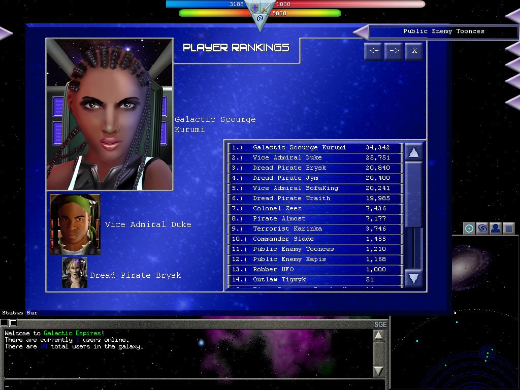 Скриншот из игры Starport: Galactic Empires - 8