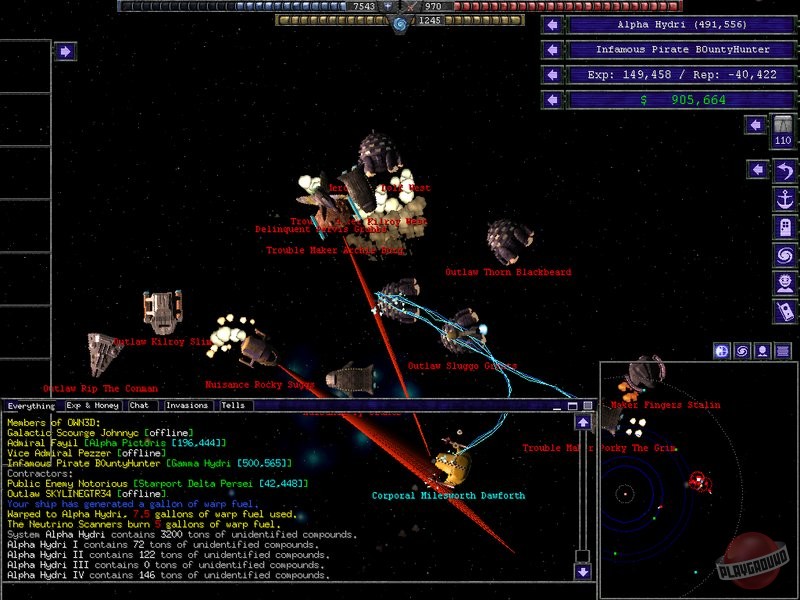 Скриншот из игры Starport: Galactic Empires - 7