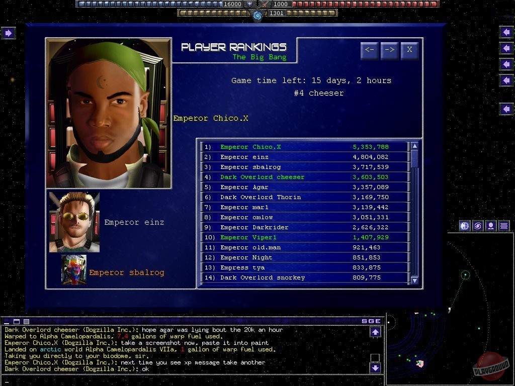 Скриншот из игры Starport: Galactic Empires - 9