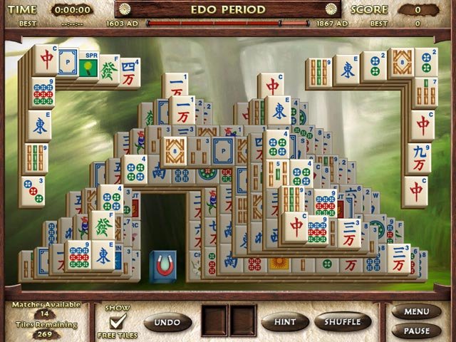 Скриншот из игры Mahjong Escape Ancient Japan - 2