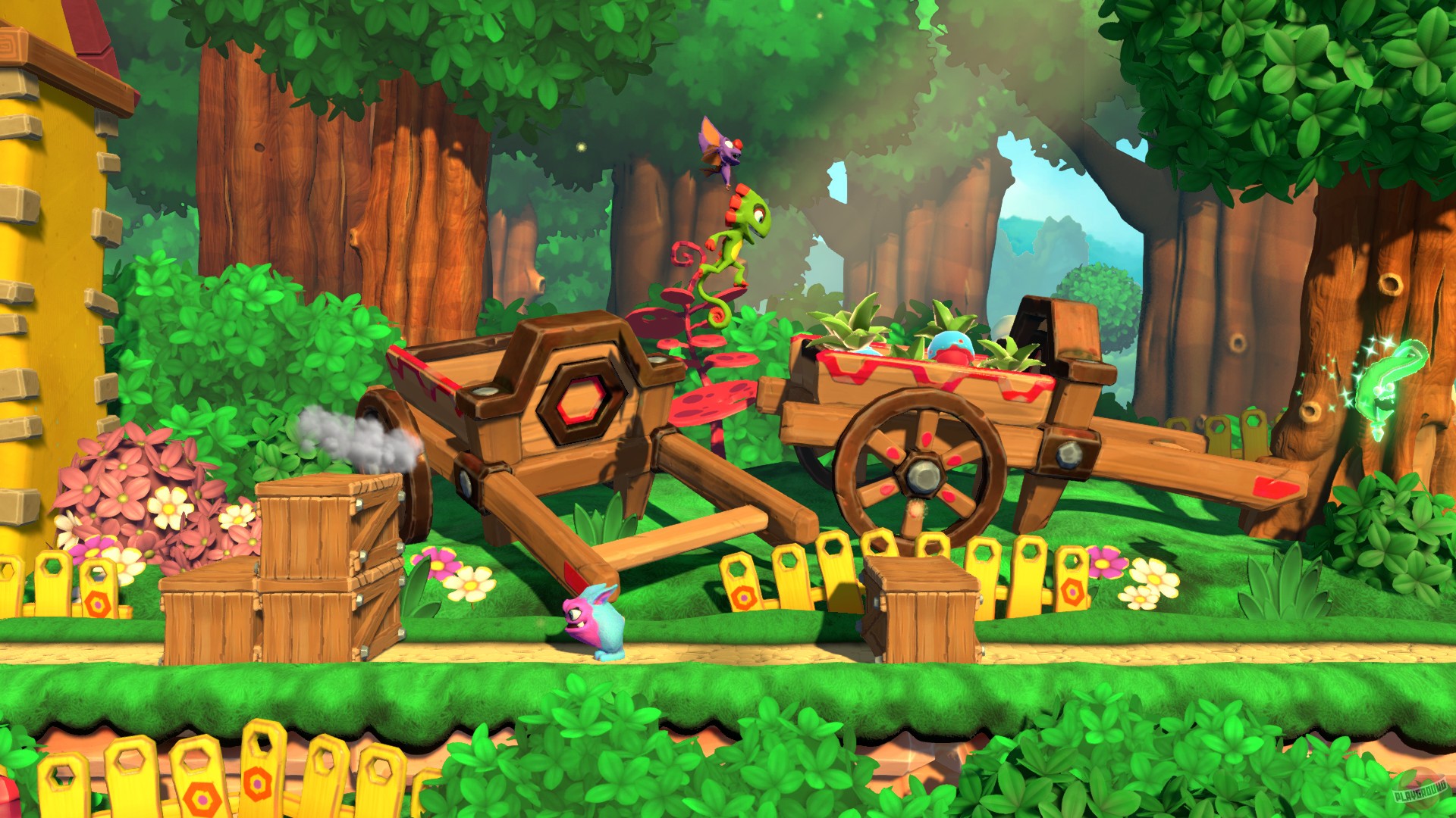 Скриншот из игры Yooka-Laylee and the Impossible Lair - 9