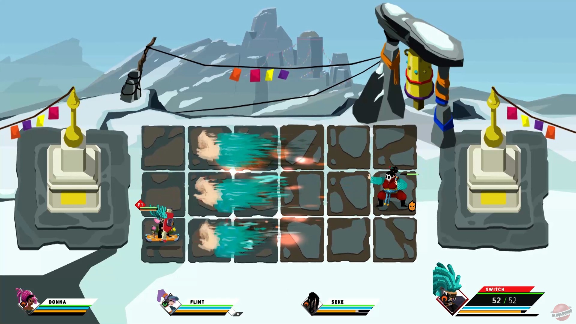 Скриншот из игры Grid Force - Mask Of The Goddess - 2