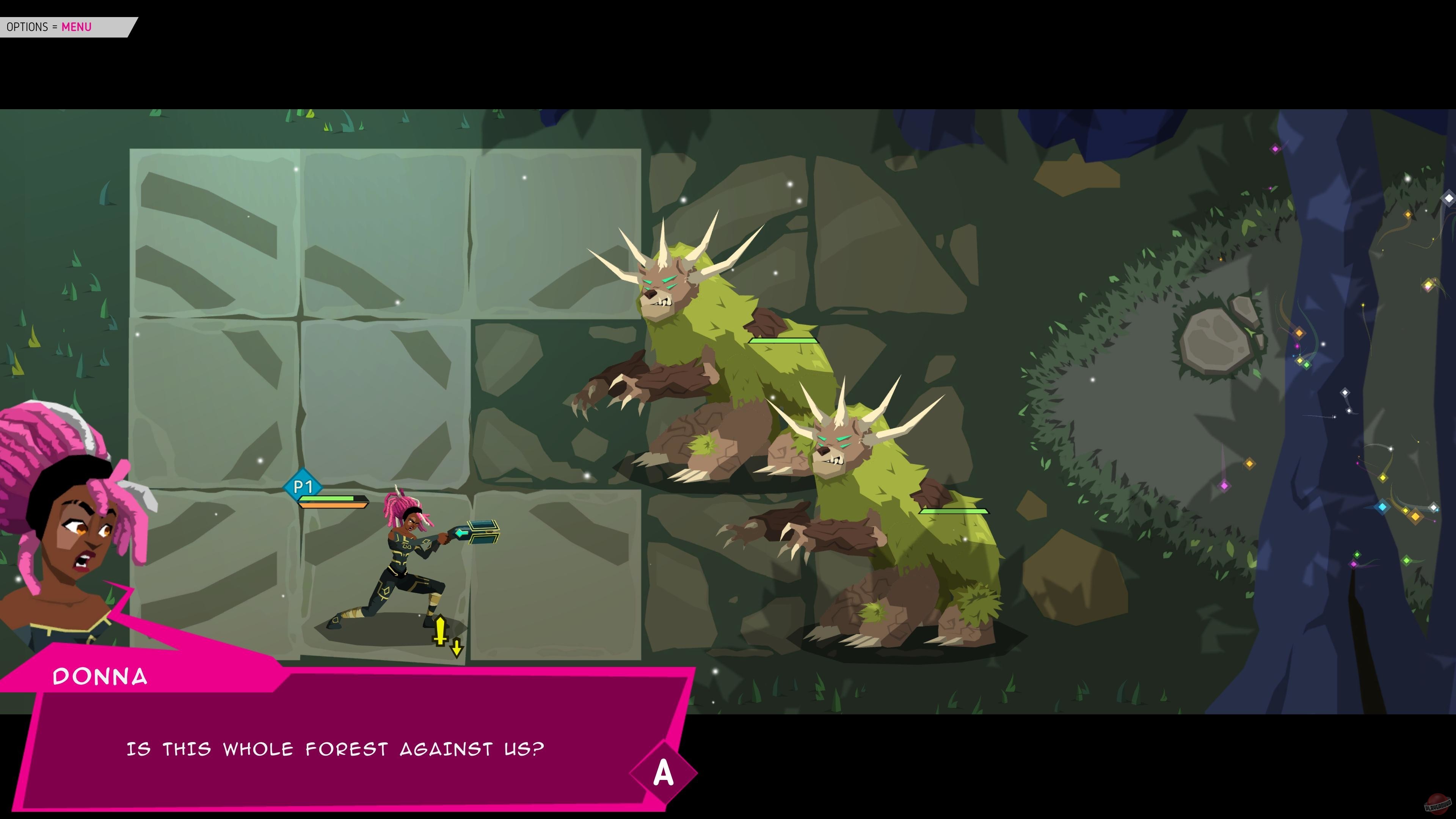 Скриншот из игры Grid Force - Mask Of The Goddess - 14