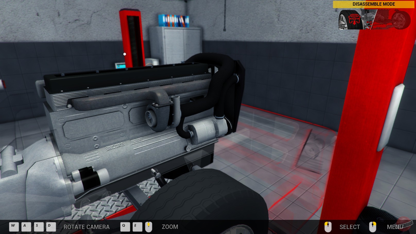 Скриншот из игры Truck Mechanic Simulator 2015 - 5