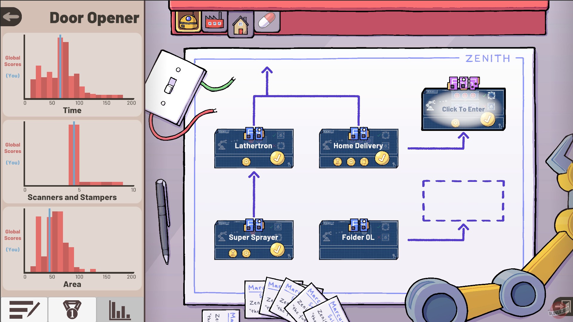 Скриншот из игры Manufactoria 2022 - 5