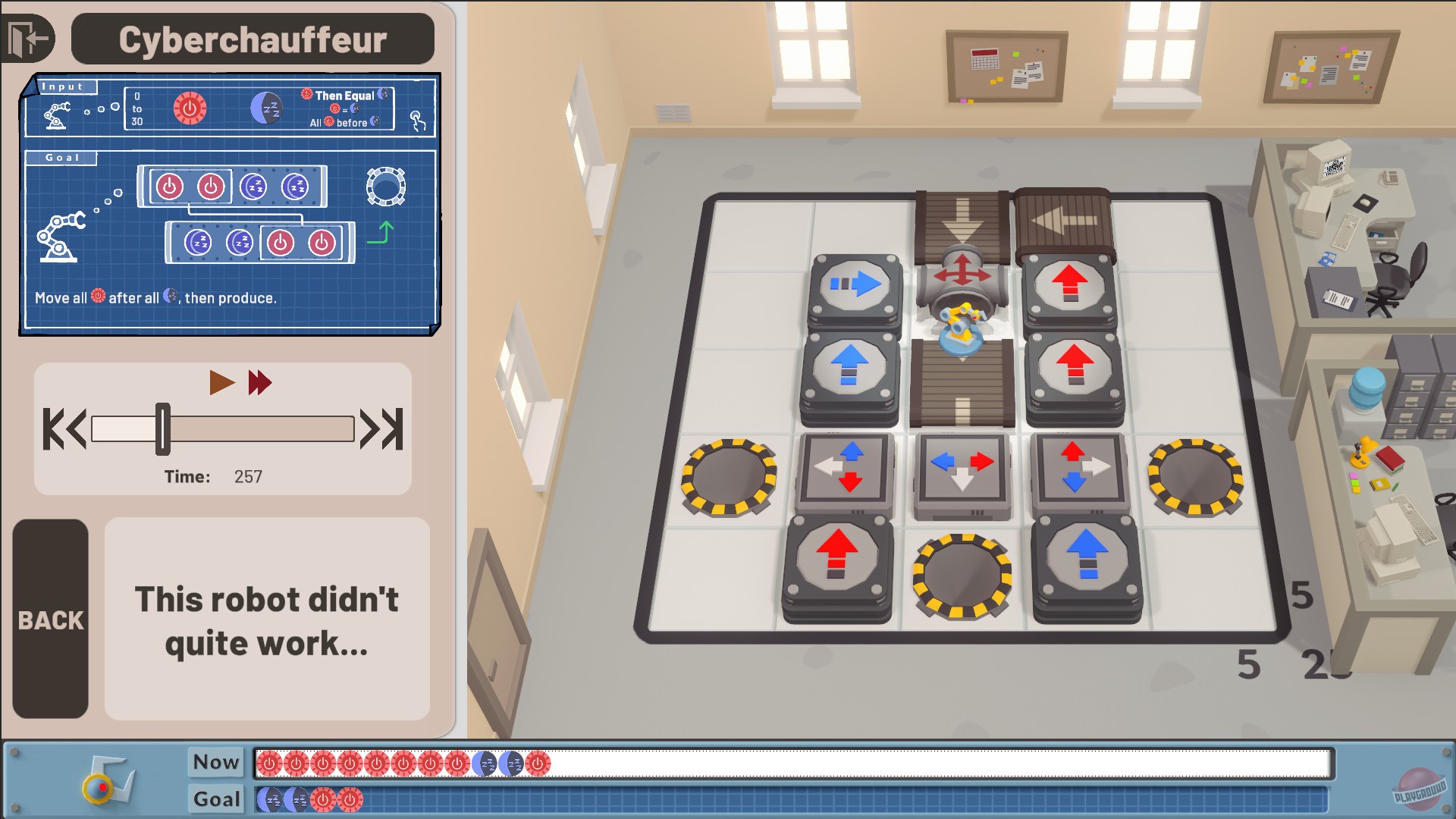 Скриншот из игры Manufactoria 2022 - 2