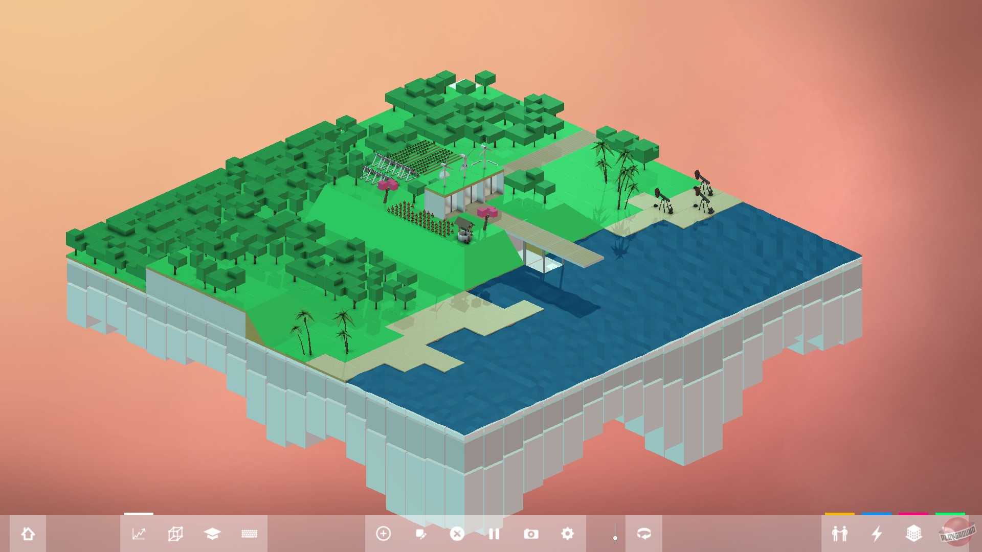 Скриншот из игры Block'hood - 19