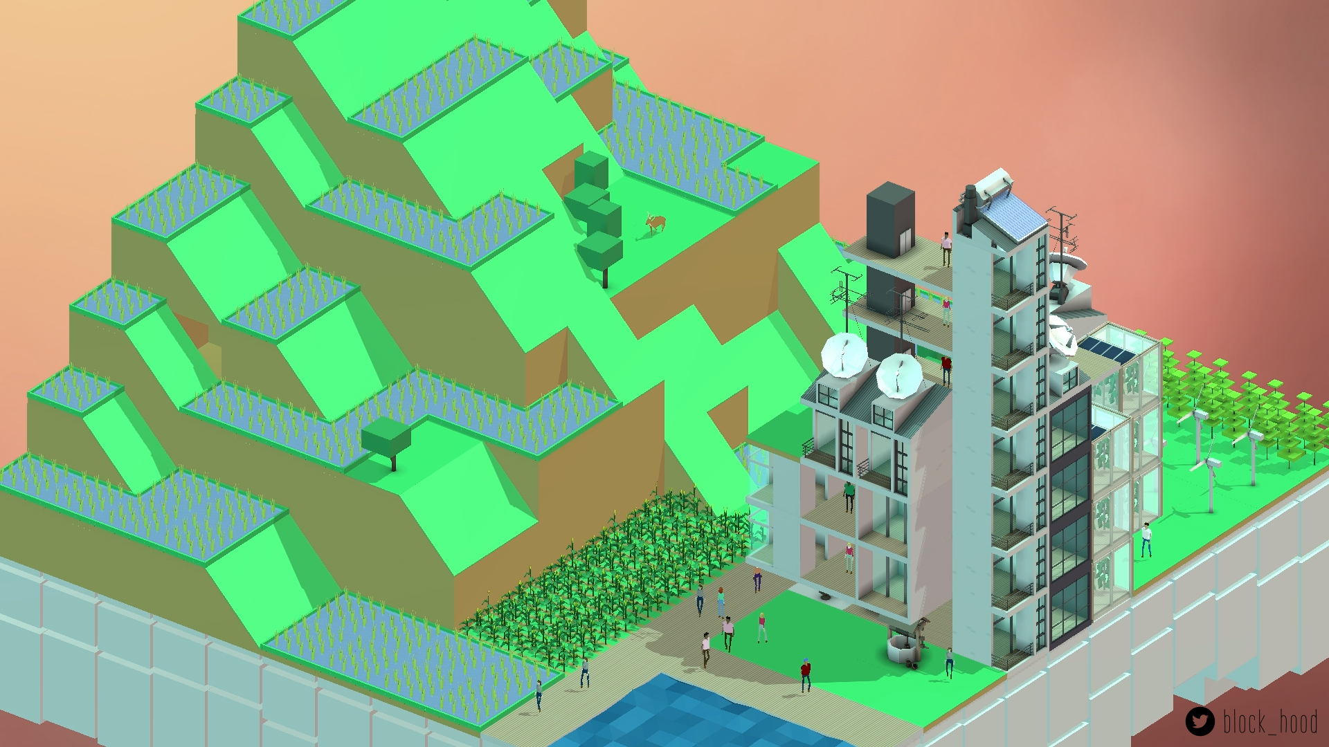 Скриншот из игры Block'hood - 55