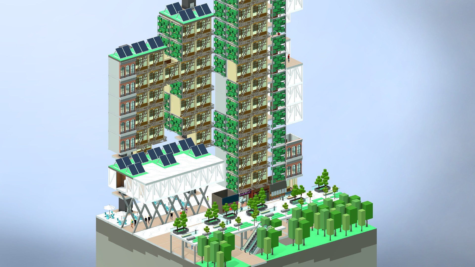 Скриншот из игры Block'hood - 97