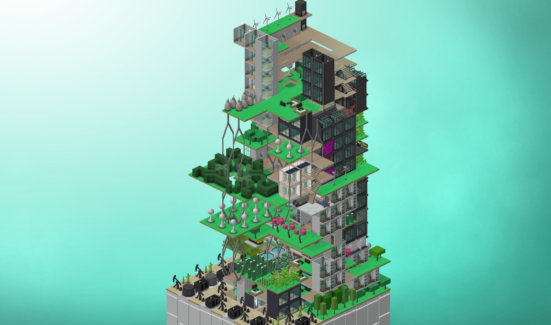 Скриншот из игры Block'hood - 15