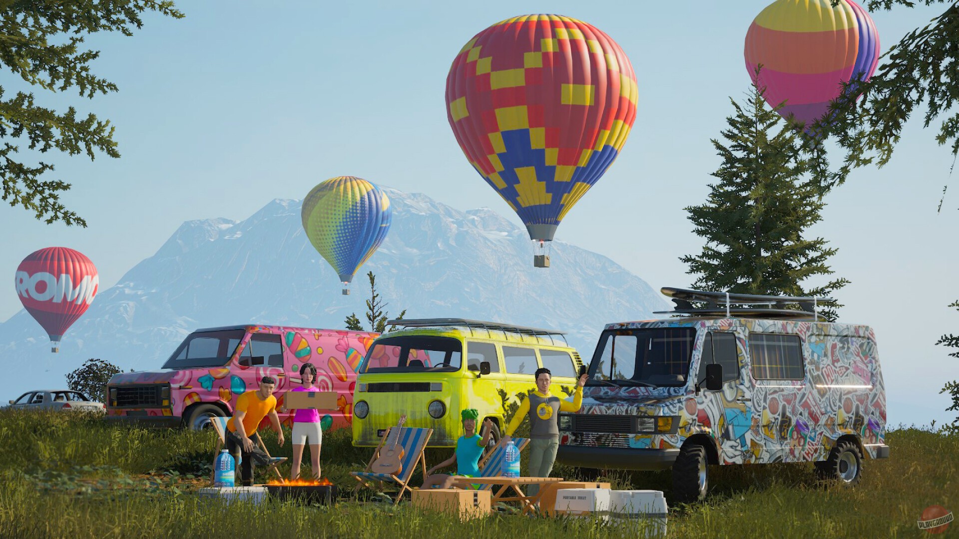 Скриншот из игры Caravanners: Co-op Open World Camping - 51