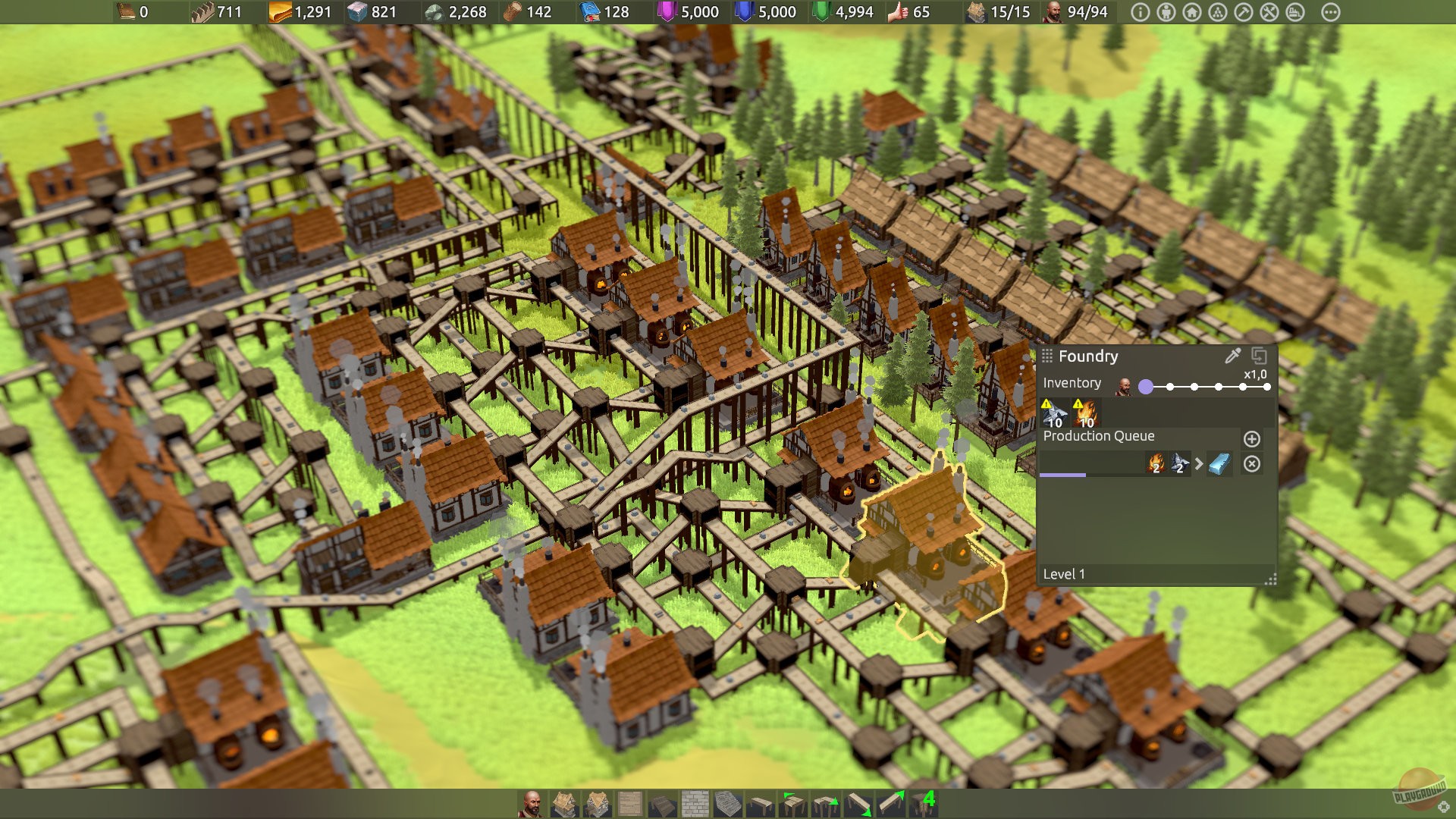 Скриншот из игры Infindustry - 2