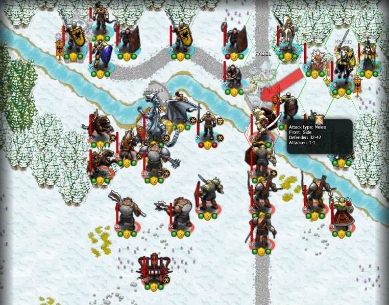 Скриншот из игры Fantasy Kommander: Eukarion Wars - 9