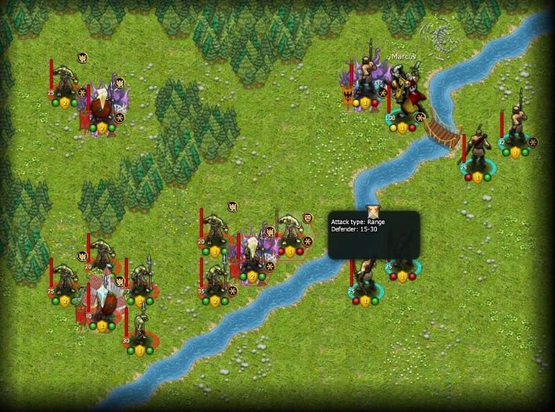 Скриншот из игры Fantasy Kommander: Eukarion Wars - 3