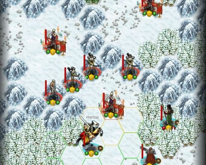 Скриншот из игры Fantasy Kommander: Eukarion Wars - 7