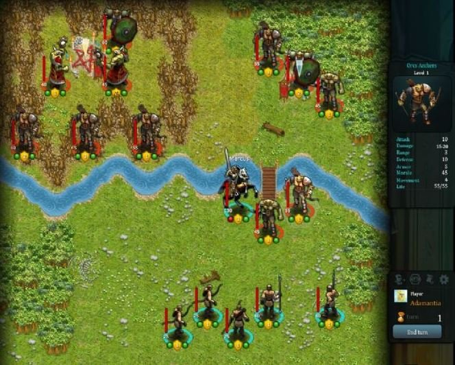 Скриншот из игры Fantasy Kommander: Eukarion Wars - 2