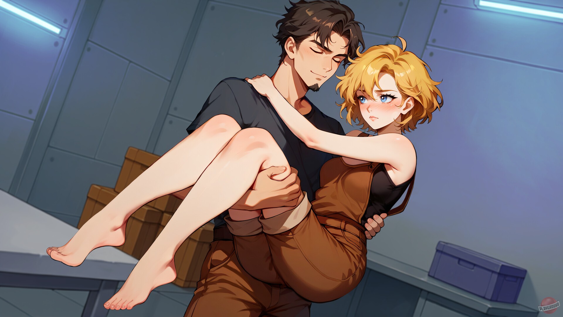 Скриншот из игры Milfy Way: Space Orgasm - 19