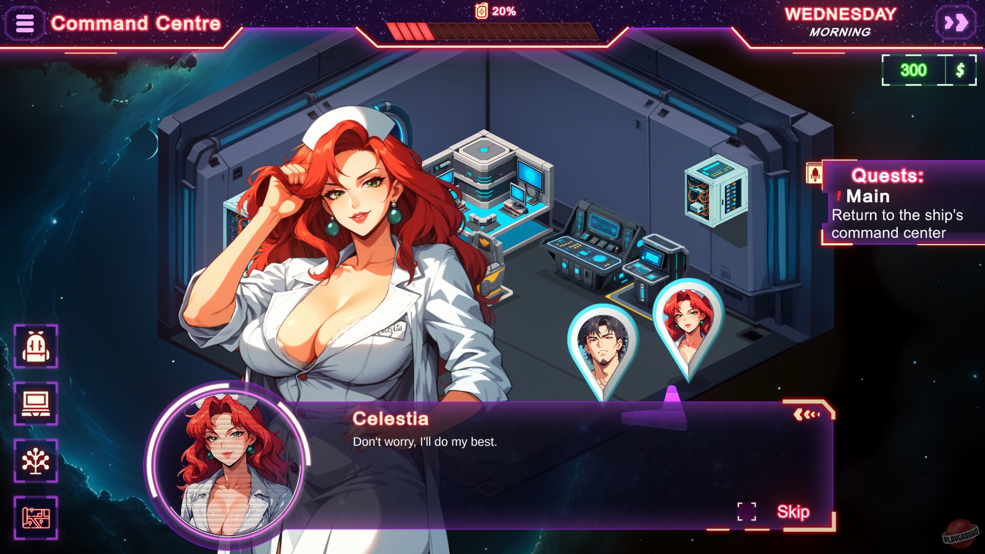 Скриншот из игры Milfy Way: Space Orgasm - 27