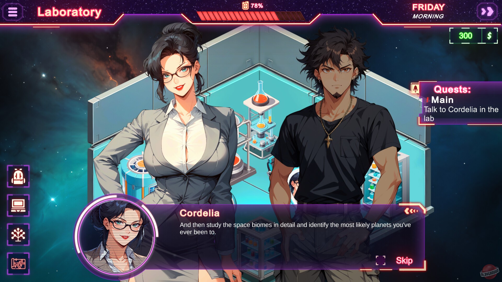 Скриншот из игры Milfy Way: Space Orgasm - 32