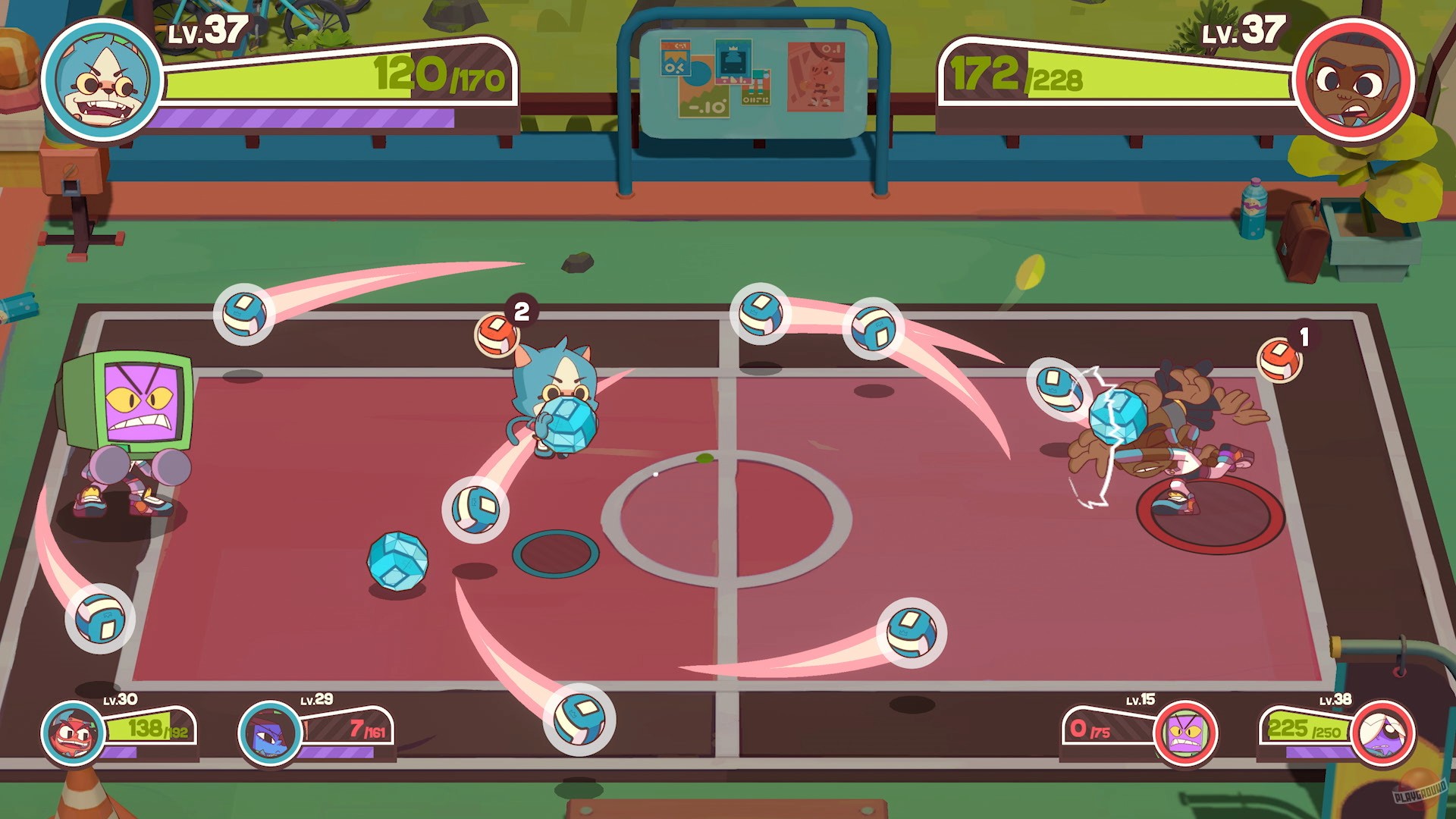 Скриншот из игры Dodgeball Academia - 16