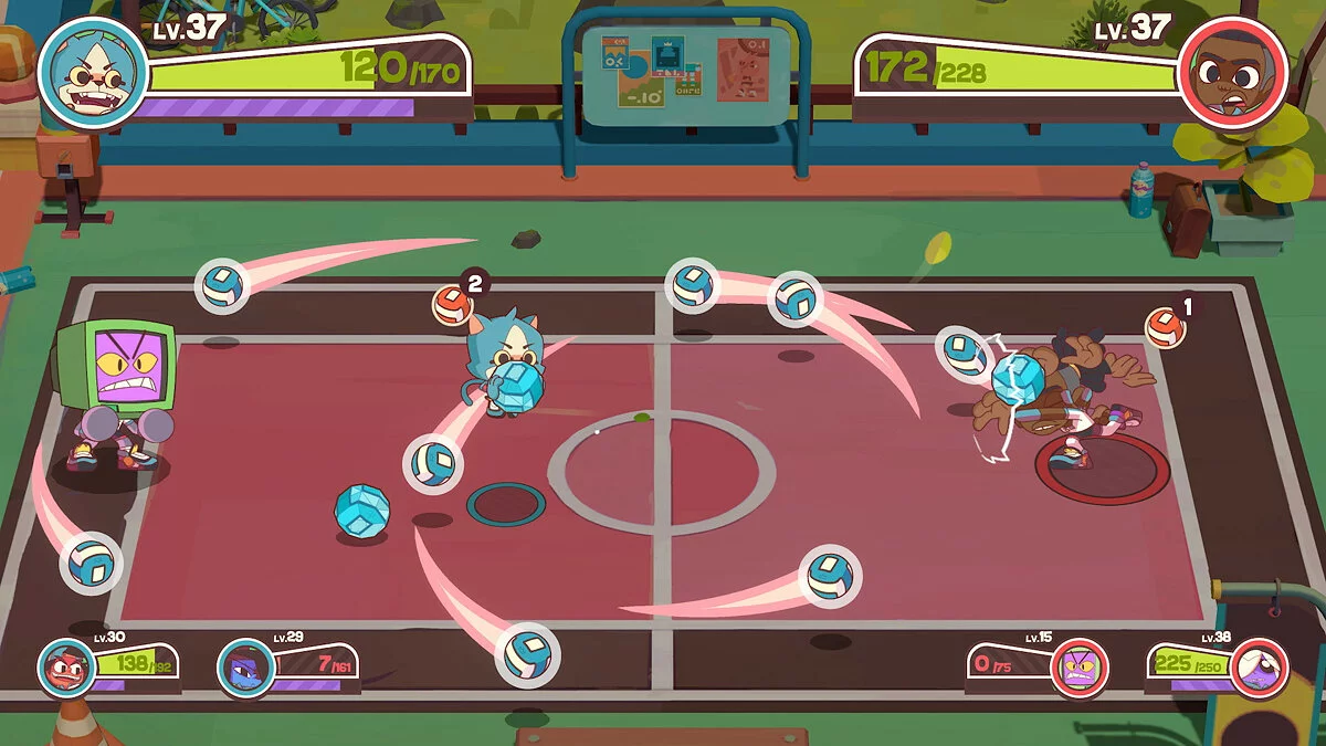 Скриншот из игры Dodgeball Academia - 17
