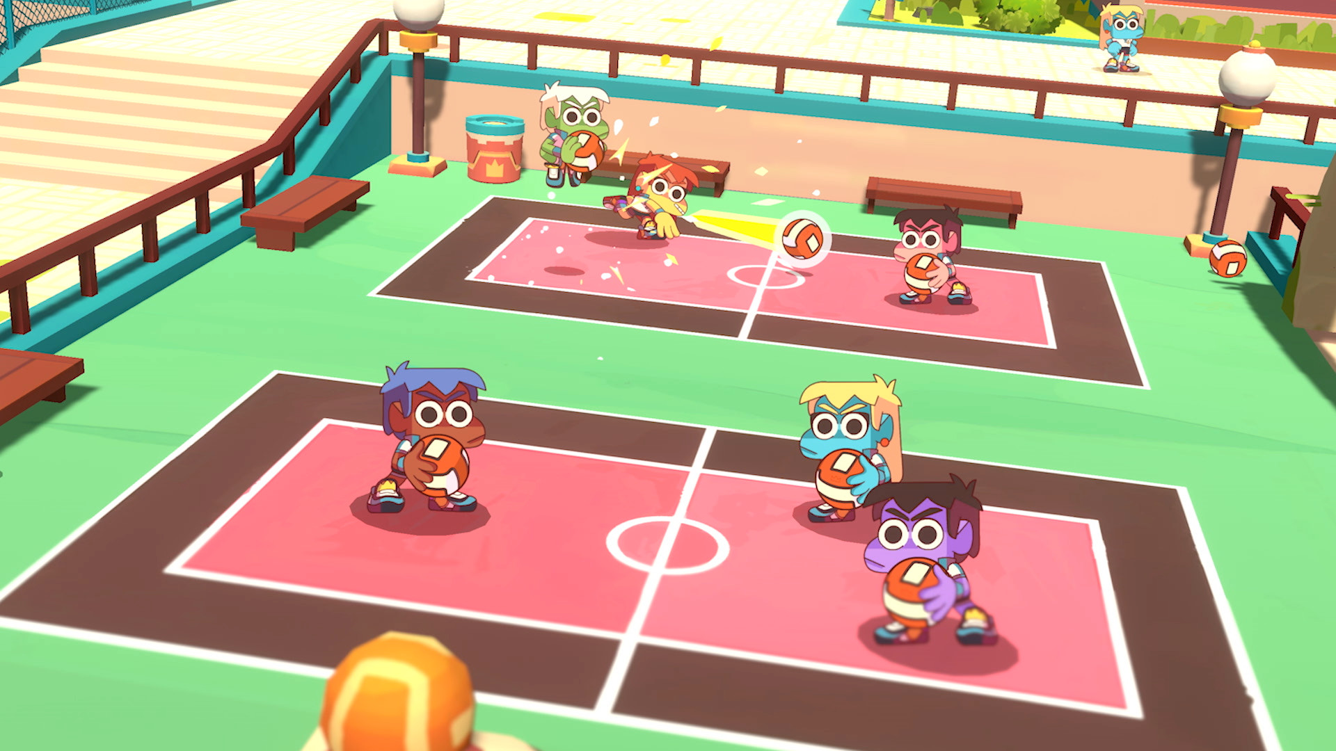 Скриншот из игры Dodgeball Academia - 1