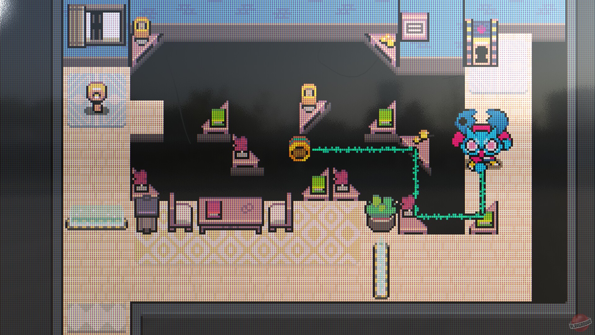 Скриншот из игры Pipistrello and the Cursed Yoyo - 3