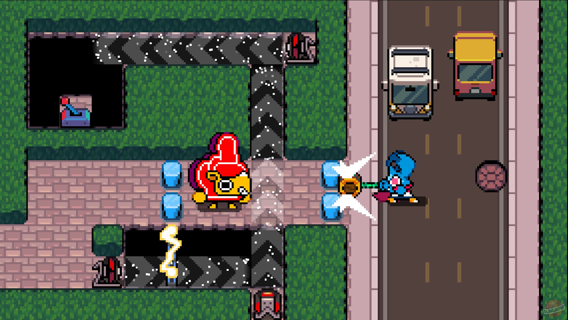 Скриншот из игры Pipistrello and the Cursed Yoyo - 10