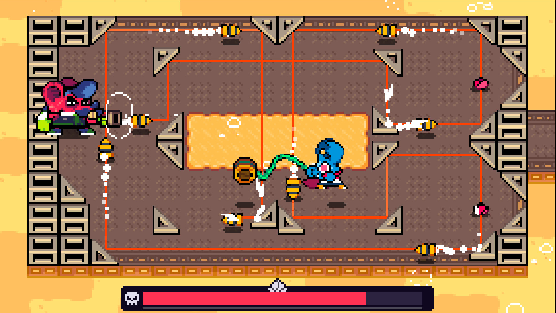 Скриншот из игры Pipistrello and the Cursed Yoyo - 15