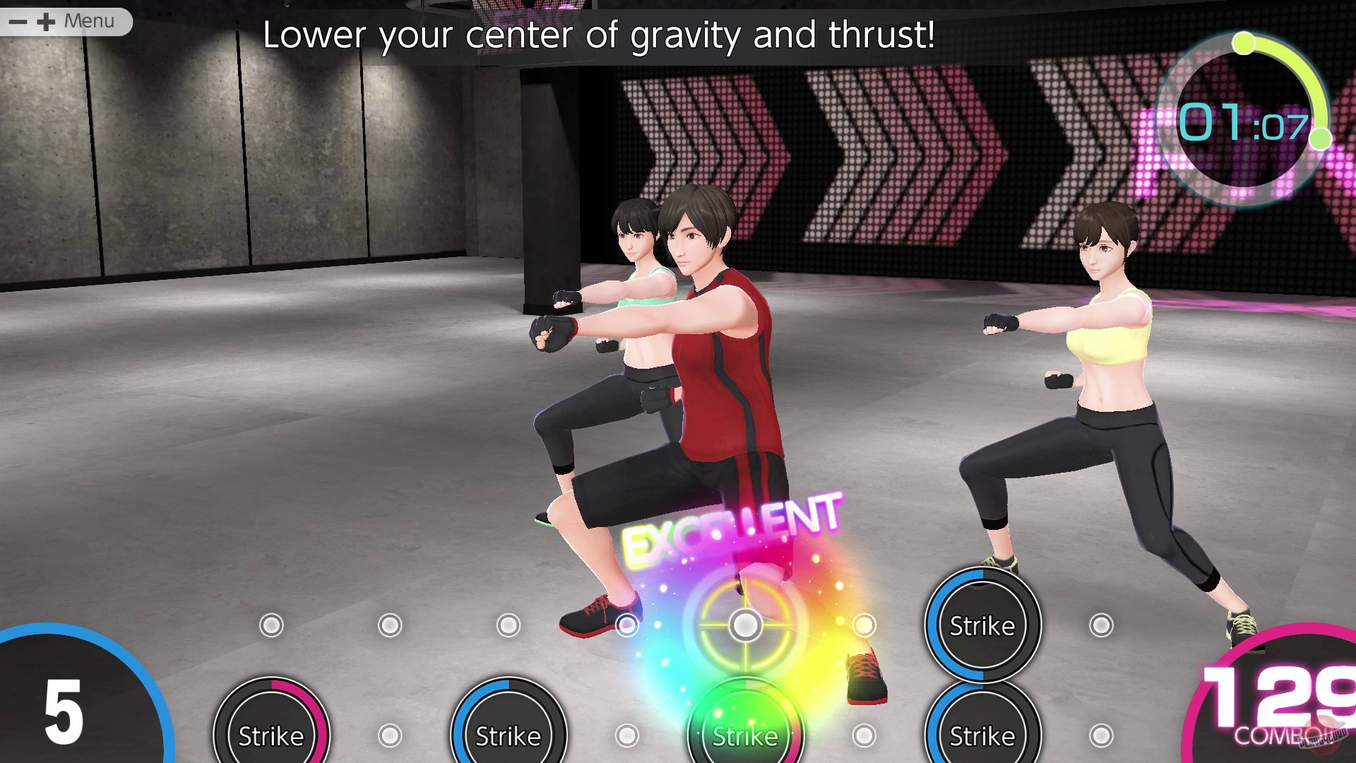 Скриншот из игры Knockout Home Fitness - 12