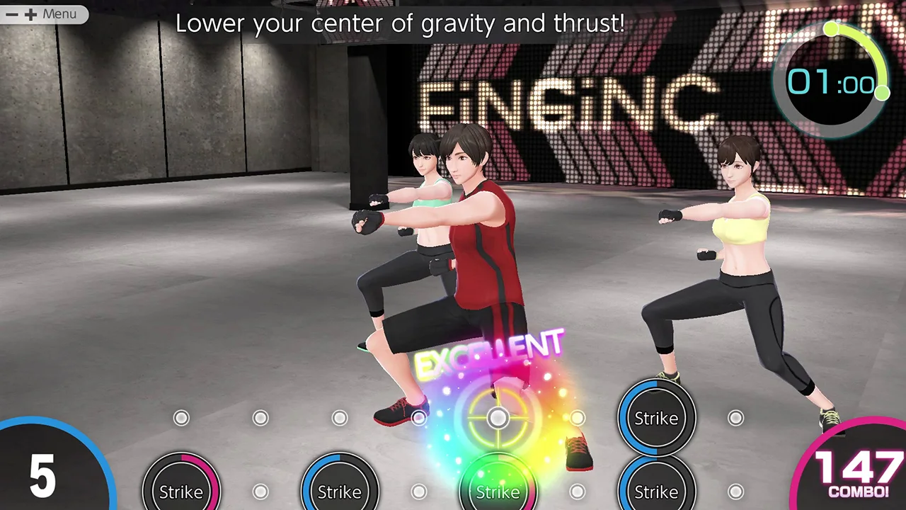 Скриншот из игры Knockout Home Fitness - 3