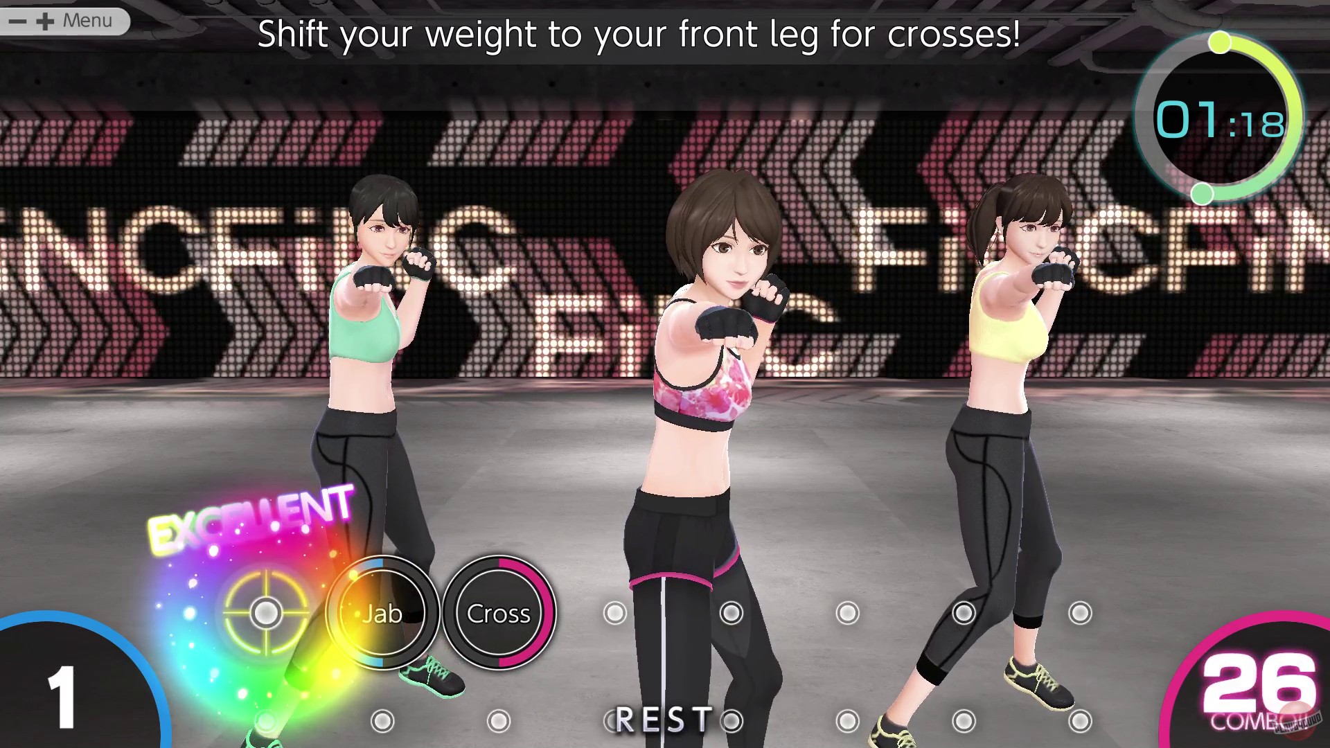 Скриншот из игры Knockout Home Fitness - 11