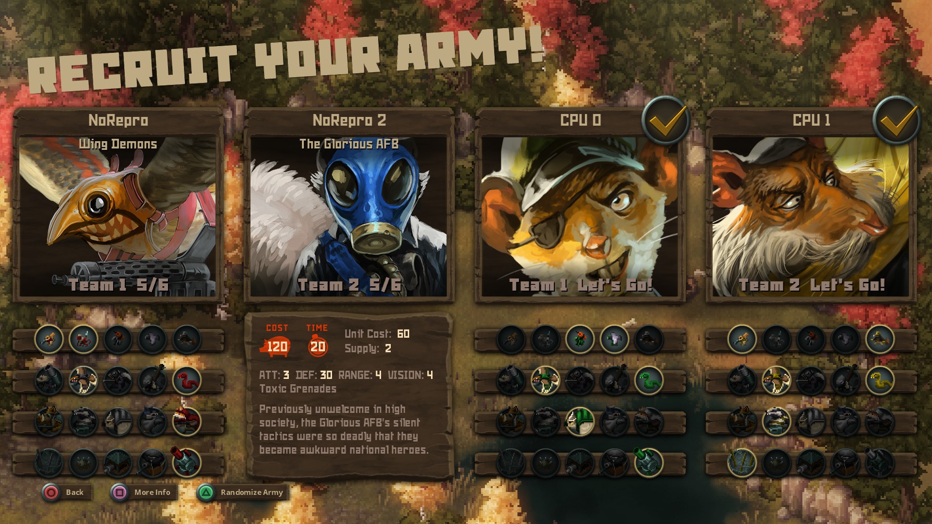 Скриншот из игры Tooth and Tail - 29
