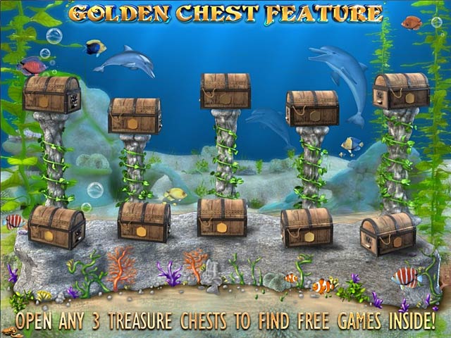 Скриншот из игры Dolphins Dice Slots - 2