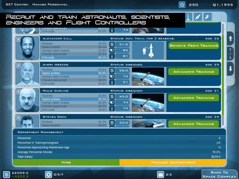 Скриншот из игры Buzz Aldrin's Space Program Manager - 47