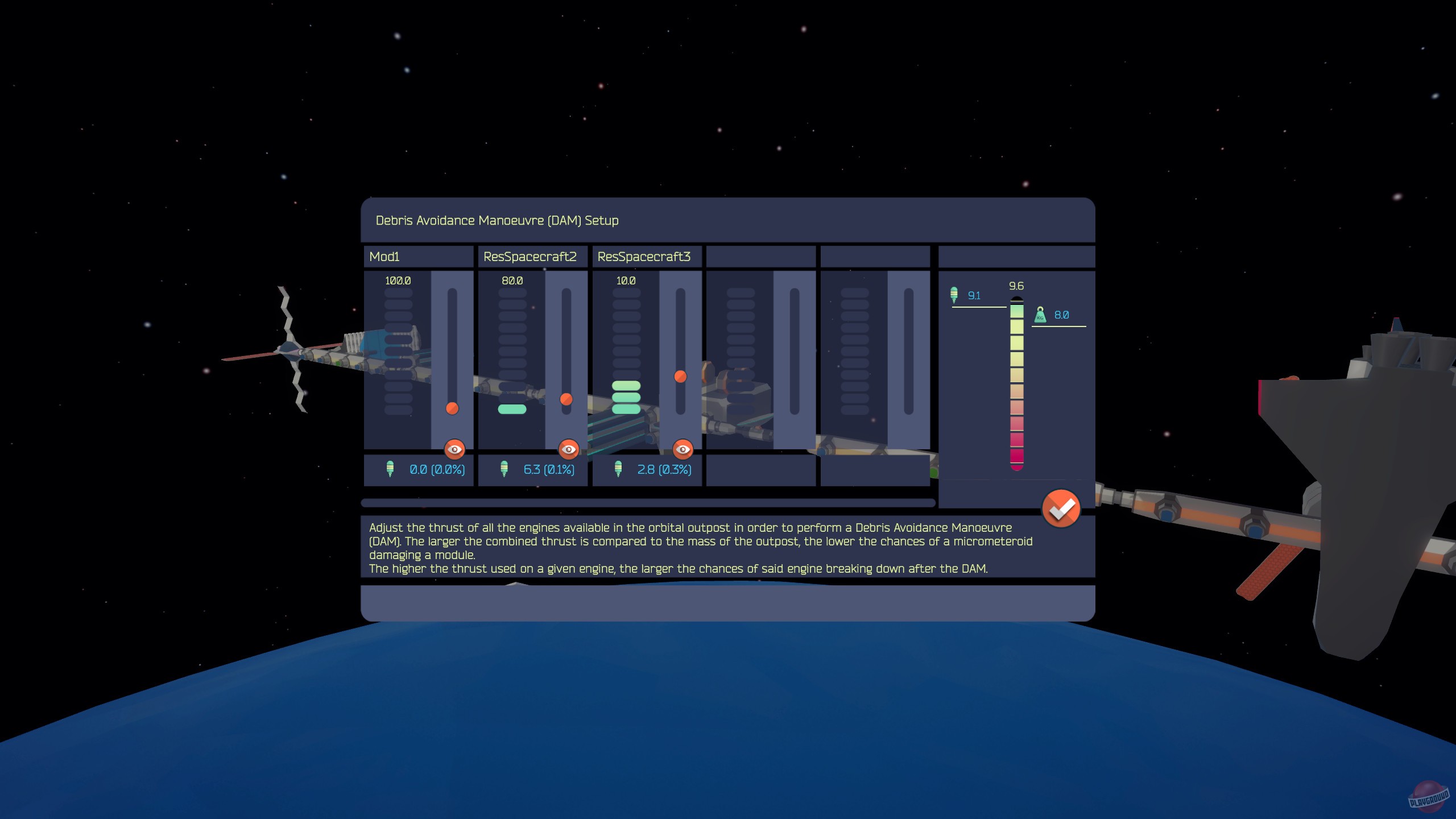 Скриншот из игры Space Station Designer - 14