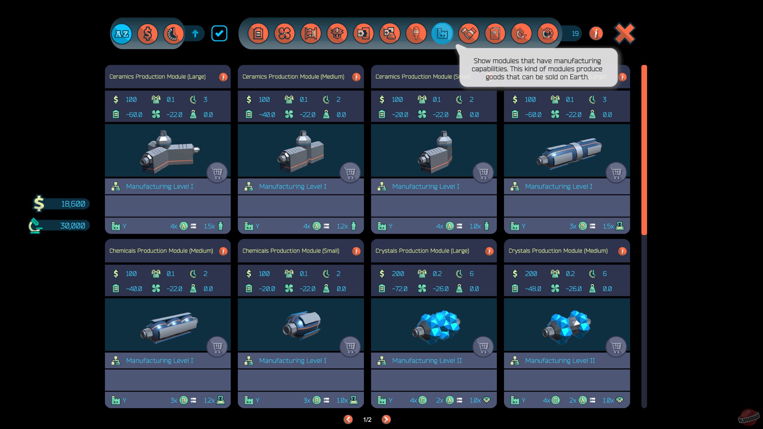 Скриншот из игры Space Station Designer - 15